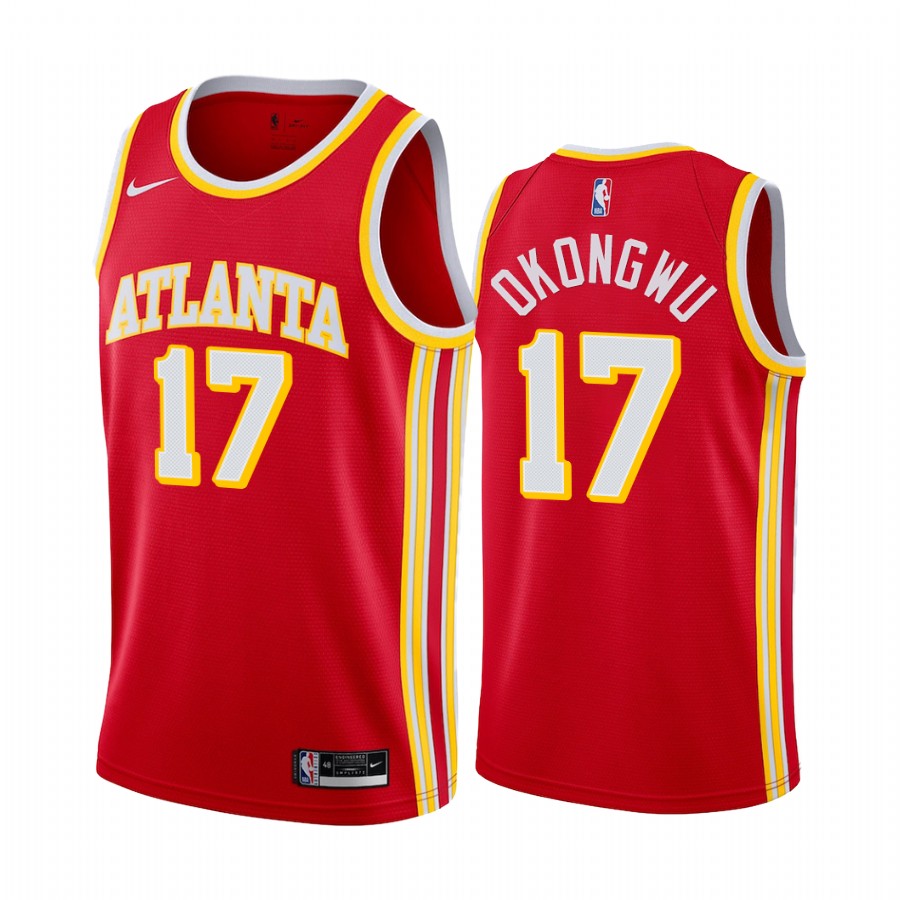 Onyeka Okongwu 2020 Nba Draft Atlanta Hawks Red Icon Basketball Jersey