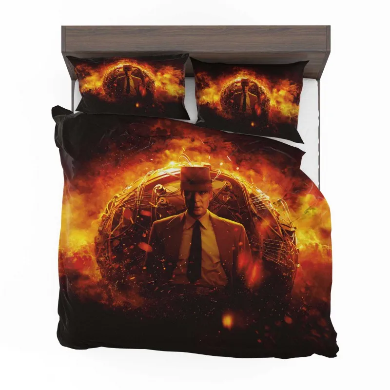 Alternative view of Oppenheimer Scientists Journey Bedding Set - Custom Bedding Set