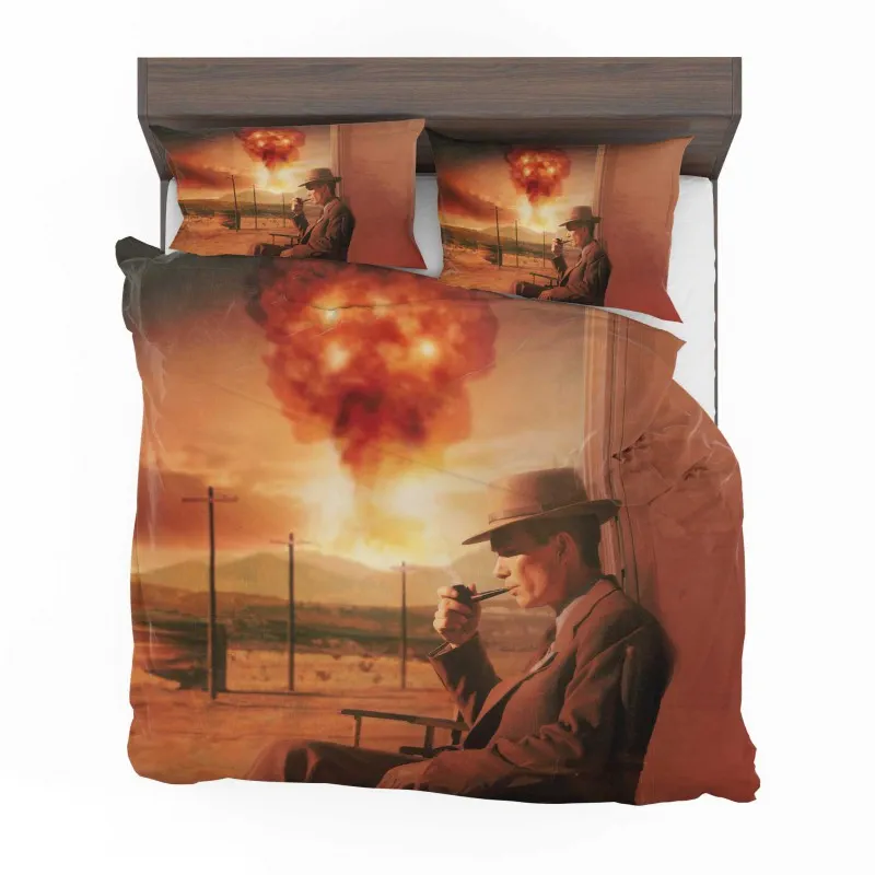 Alternative view of Oppenheimers Legacy Unveiling The Mystery Bedding Set - Custom Bedding Set