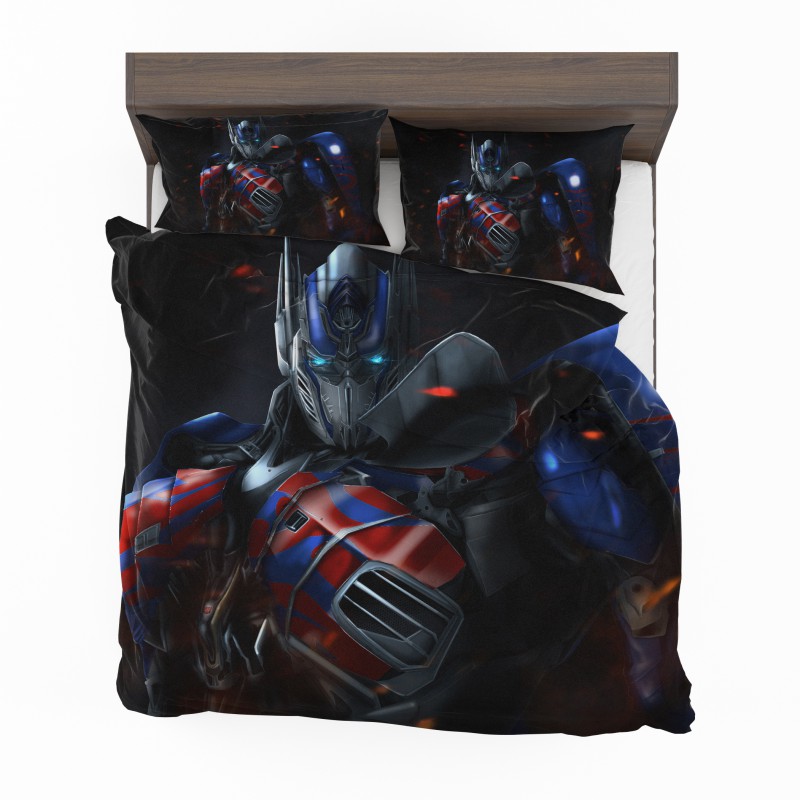 Alternative view of Optimus Prime Artwork Transformers Movie Bedding Set - Custom Bedding Set
