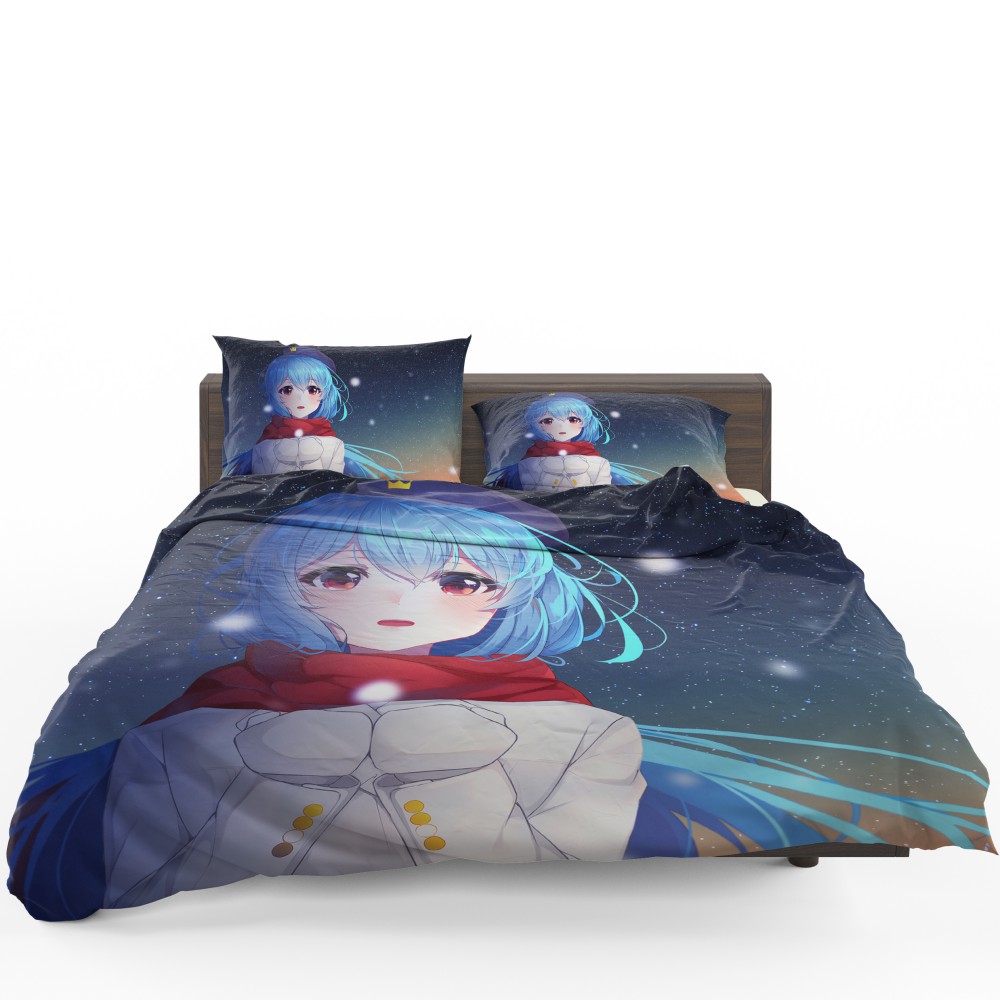 Original Anime Girl Cute Anime Bedding Set - Custom Bedding Set
