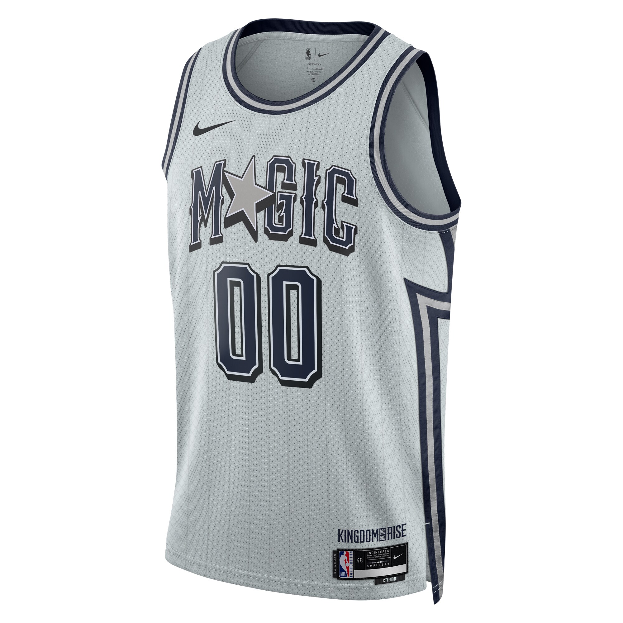 Alternative view of Orlando Magic City Edition Swingman Basketball Jersey 2024 - Custom - Unisex - JS593 