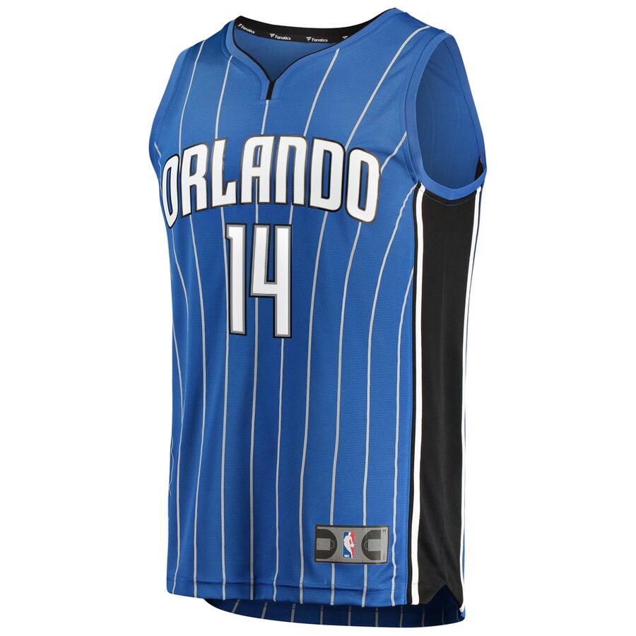 Alternative view of Orlando Magic Dj Augustin Fanatics Branded Youth Fast Break Player Basketball Jersey - Icon Edition - Blue