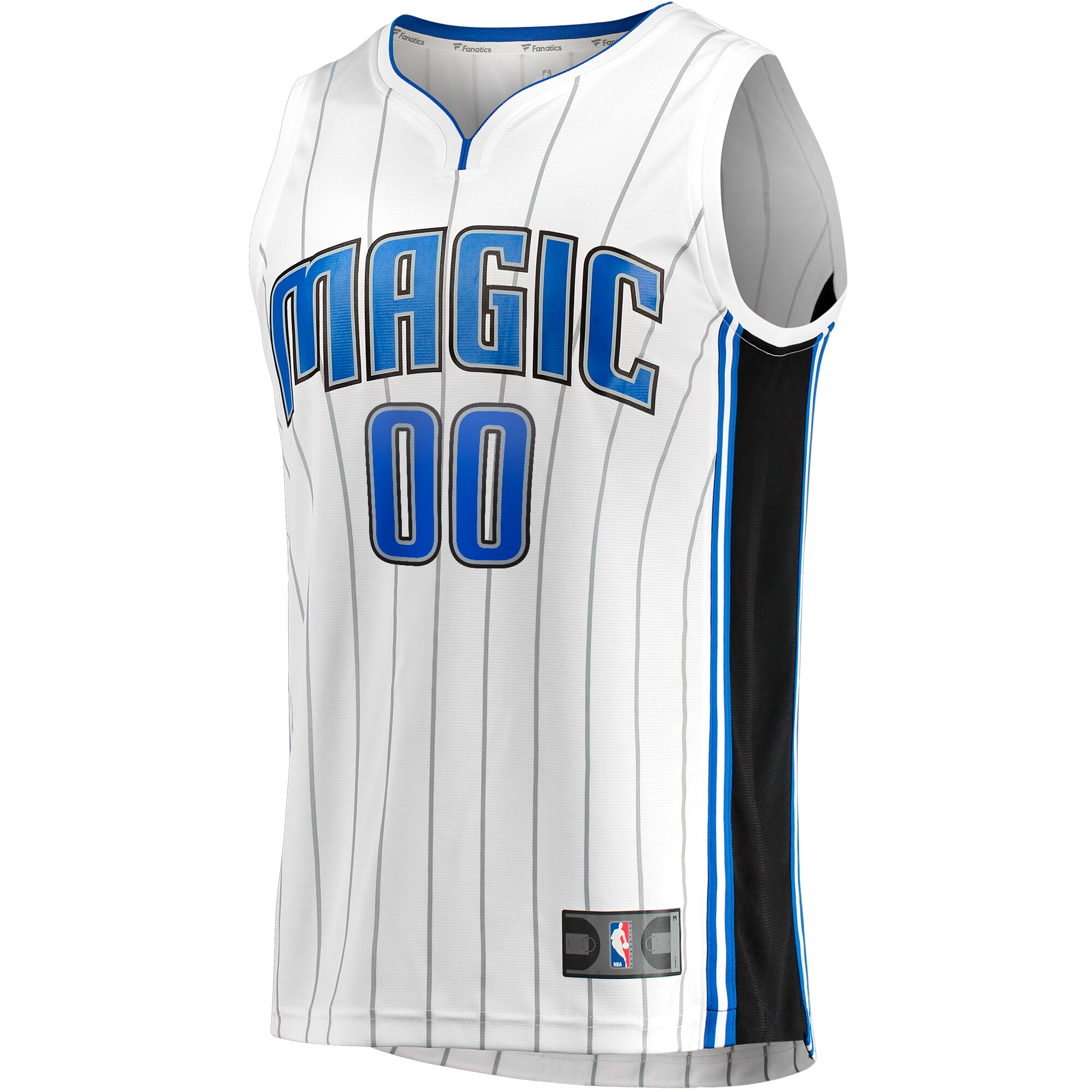 Alternative view of Orlando Magic Fanatics Fast Break Custom Replica Basketball Jersey - Association Edition - White