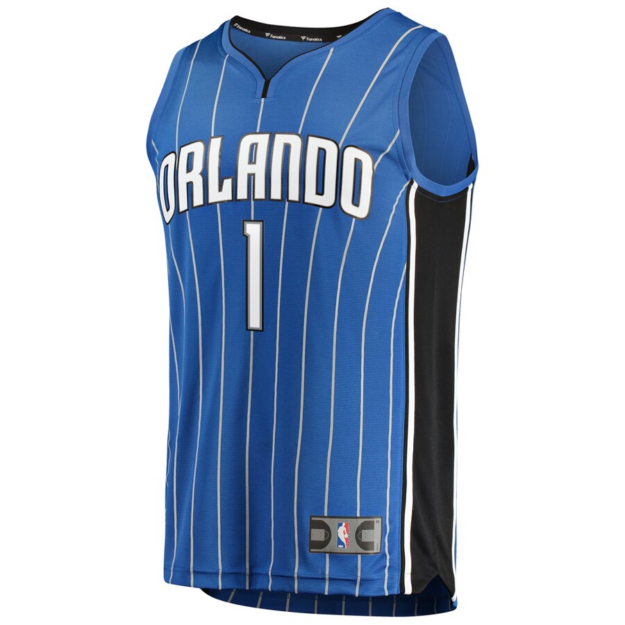 Alternative view of Orlando Magic Jonathan Isaac Fanatics Branded Youth Fast Break Player Jersey - Icon Edition - Blue