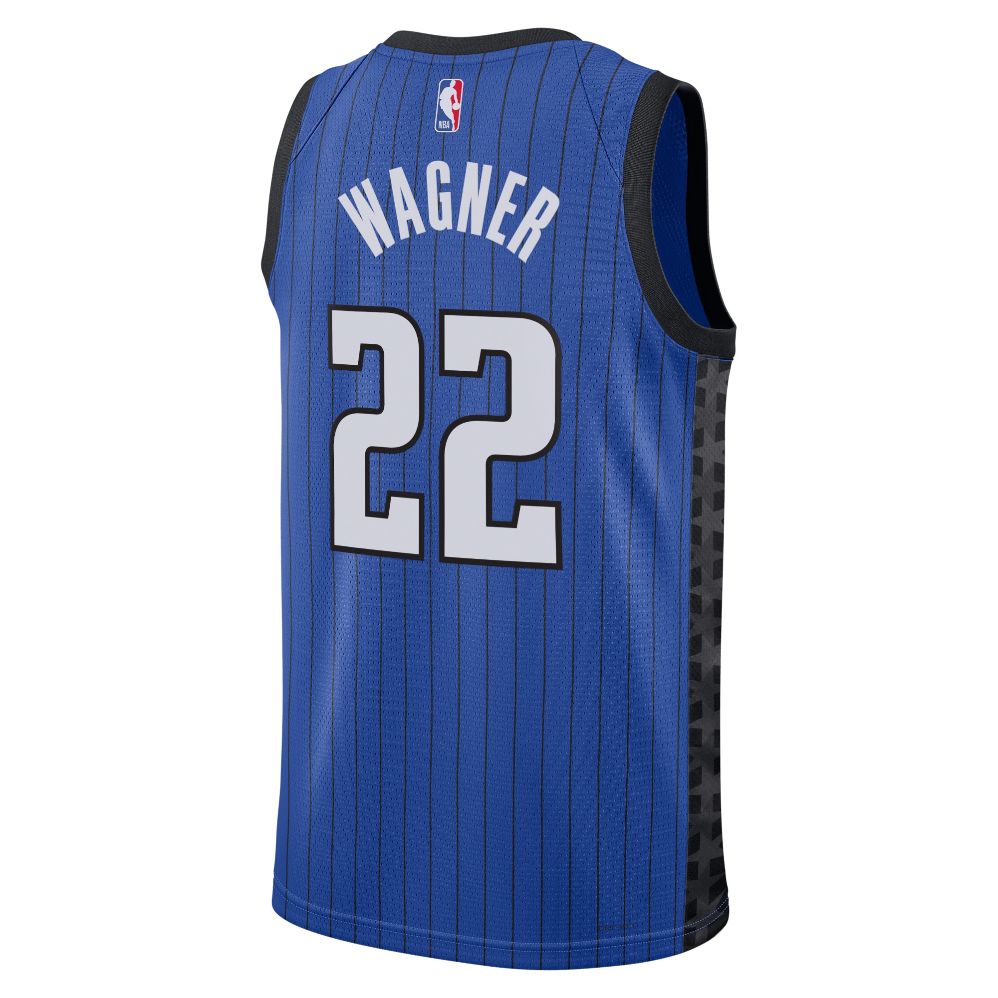 Alternative view of Orlando Magic Jordan Statement Edition Swingman Jersey - Royal - Franz Wagner - Unisex - JS481 