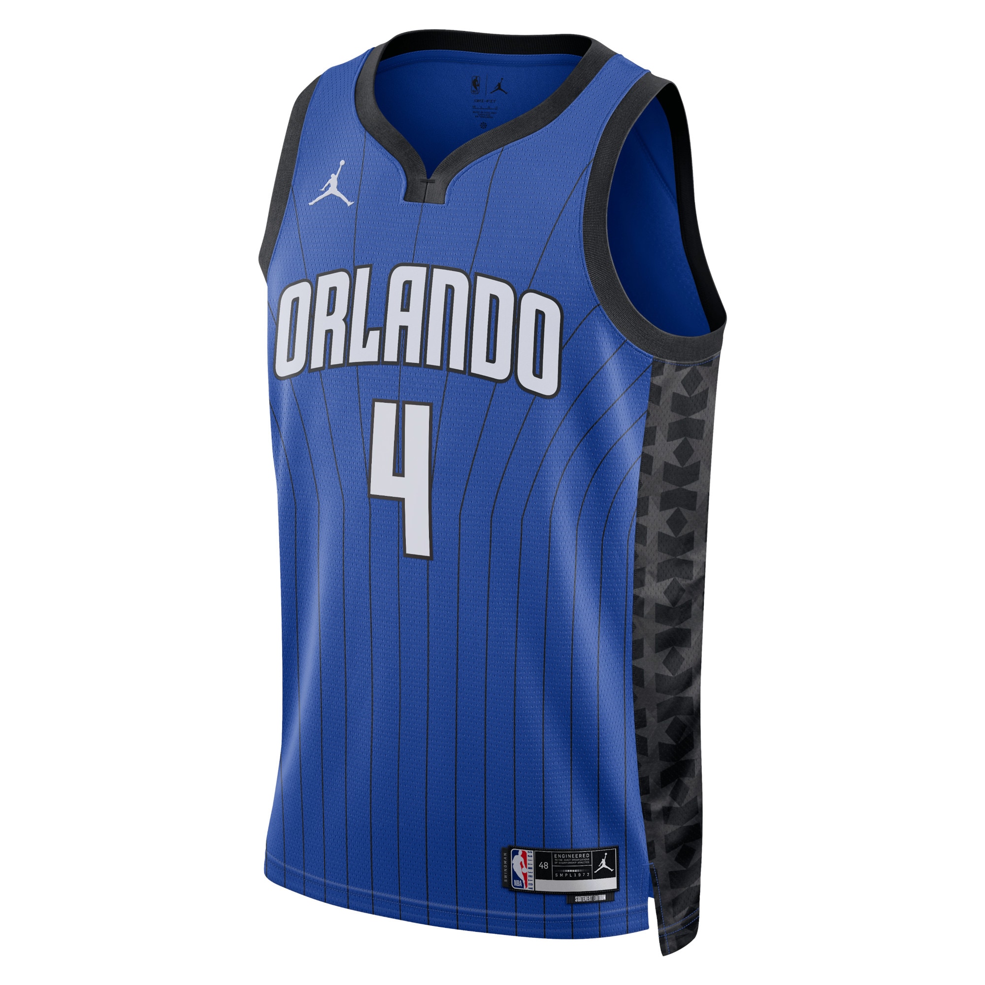 Orlando Magic Jordan Statement Edition Swingman Jersey - Royal - Jalen Suggs - Unisex - JS286 