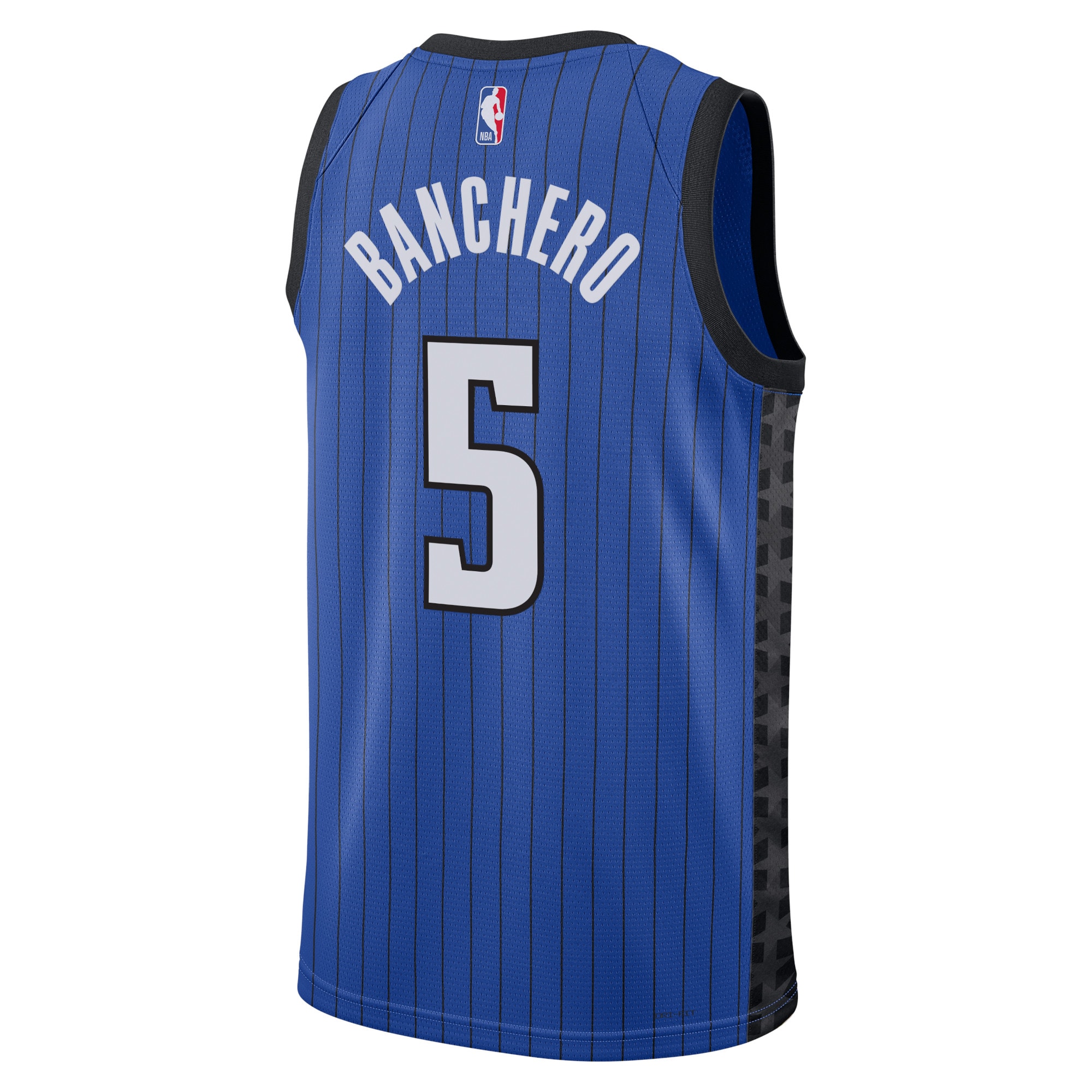Alternative view of Orlando Magic Jordan Statement Edition Swingman Jersey - Royal - Paolo Banchero - Unisex - JS523 