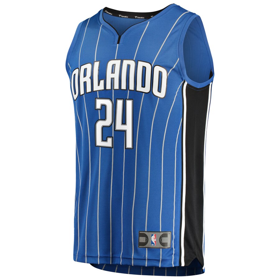 Alternative view of Orlando Magic Khem Birch Fanatics Branded Youth Fast Break Player Jersey - Icon Edition - Blue