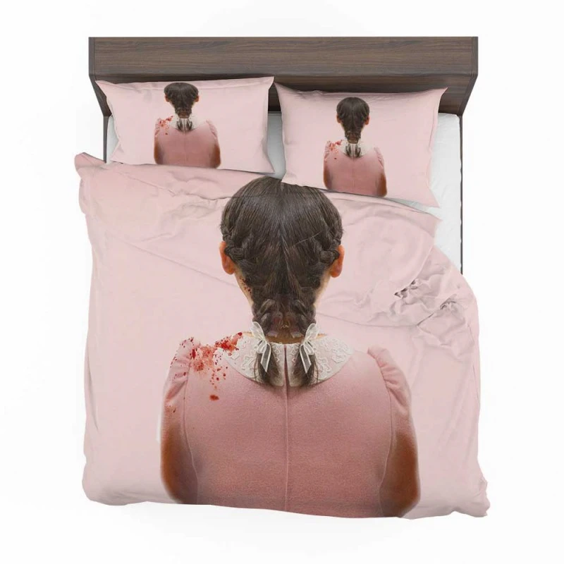 Alternative view of Orphan First Kill Movie Isabelle Fuhrman Bedding Set - Custom Bedding Set