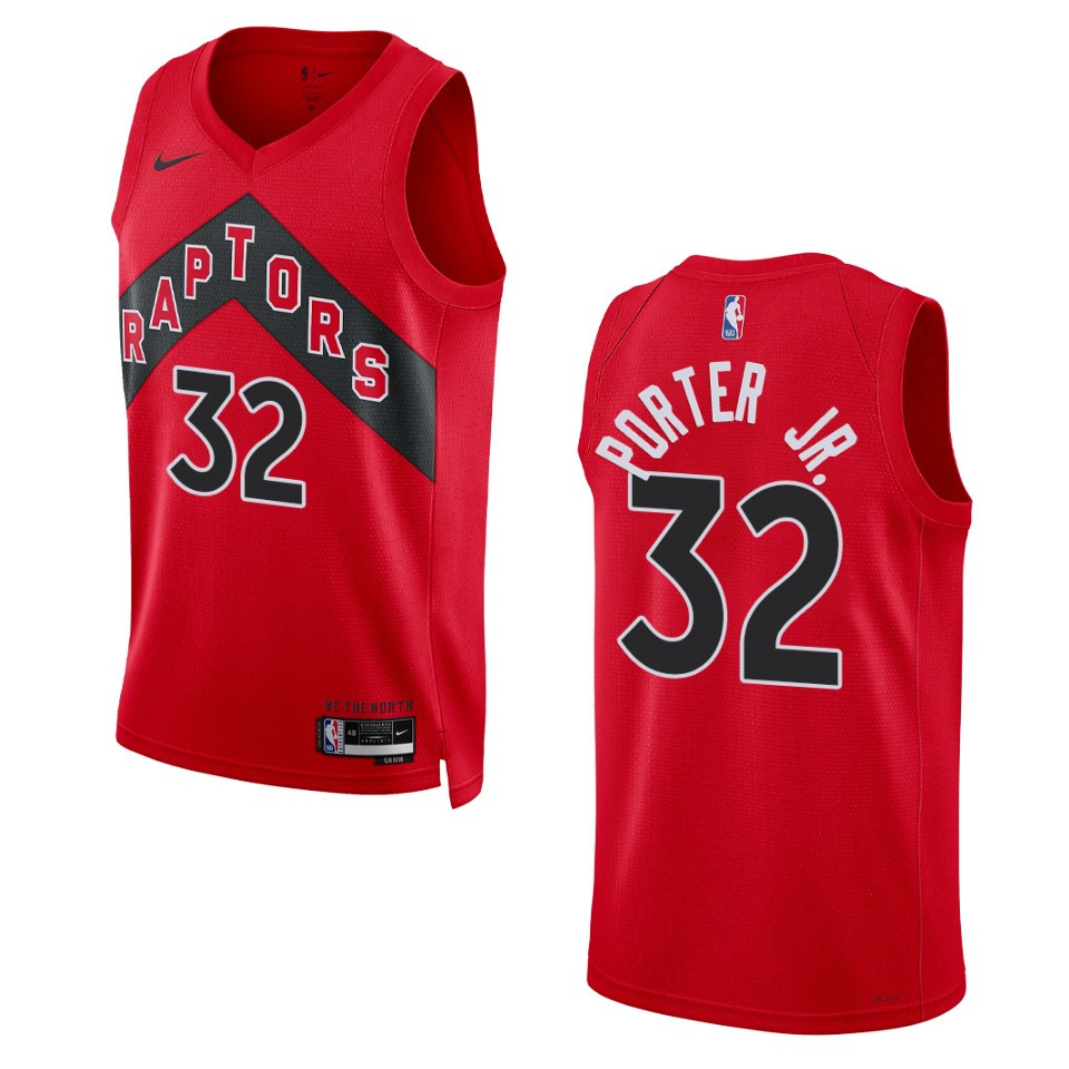 Otto Porter Jr. Red Icon Edition 2022-23 Toronto Raptors Swingman Basketball Jersey