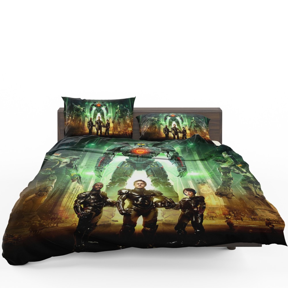 Pacific Rim Movie Stacker Pentecost Lambert Liwen Shao Bedding Set - Custom Bedding Set