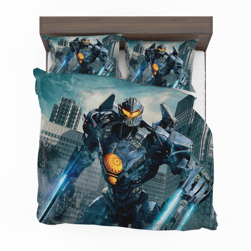 Alternative view of Pacific Rim Uprising Gipsy Avenger Bedding Set - Custom Bedding Set
