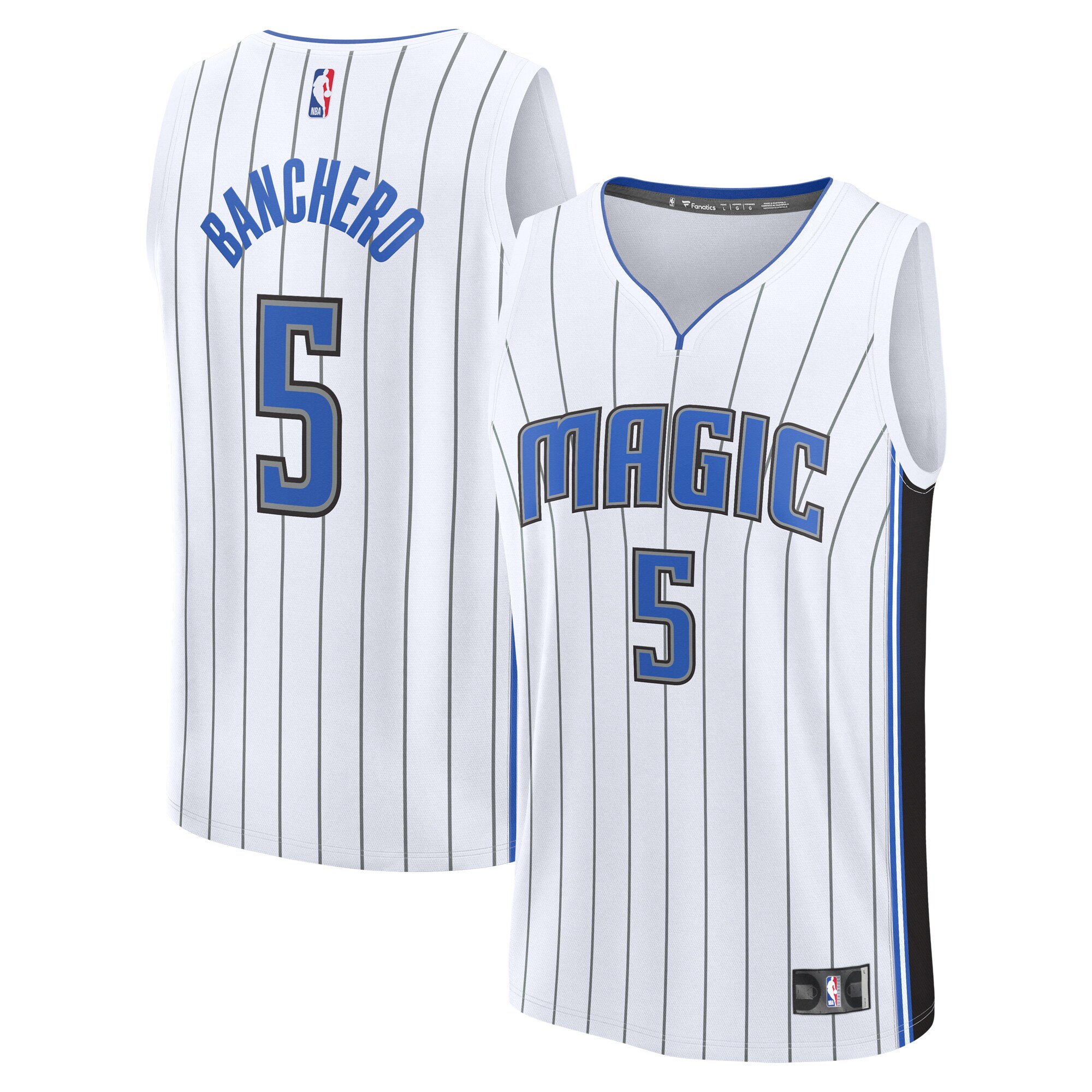 Paolo Banchero Orlando Magic Fanatics Fast Break Replica Player Basketball Jersey - Association Edition - White