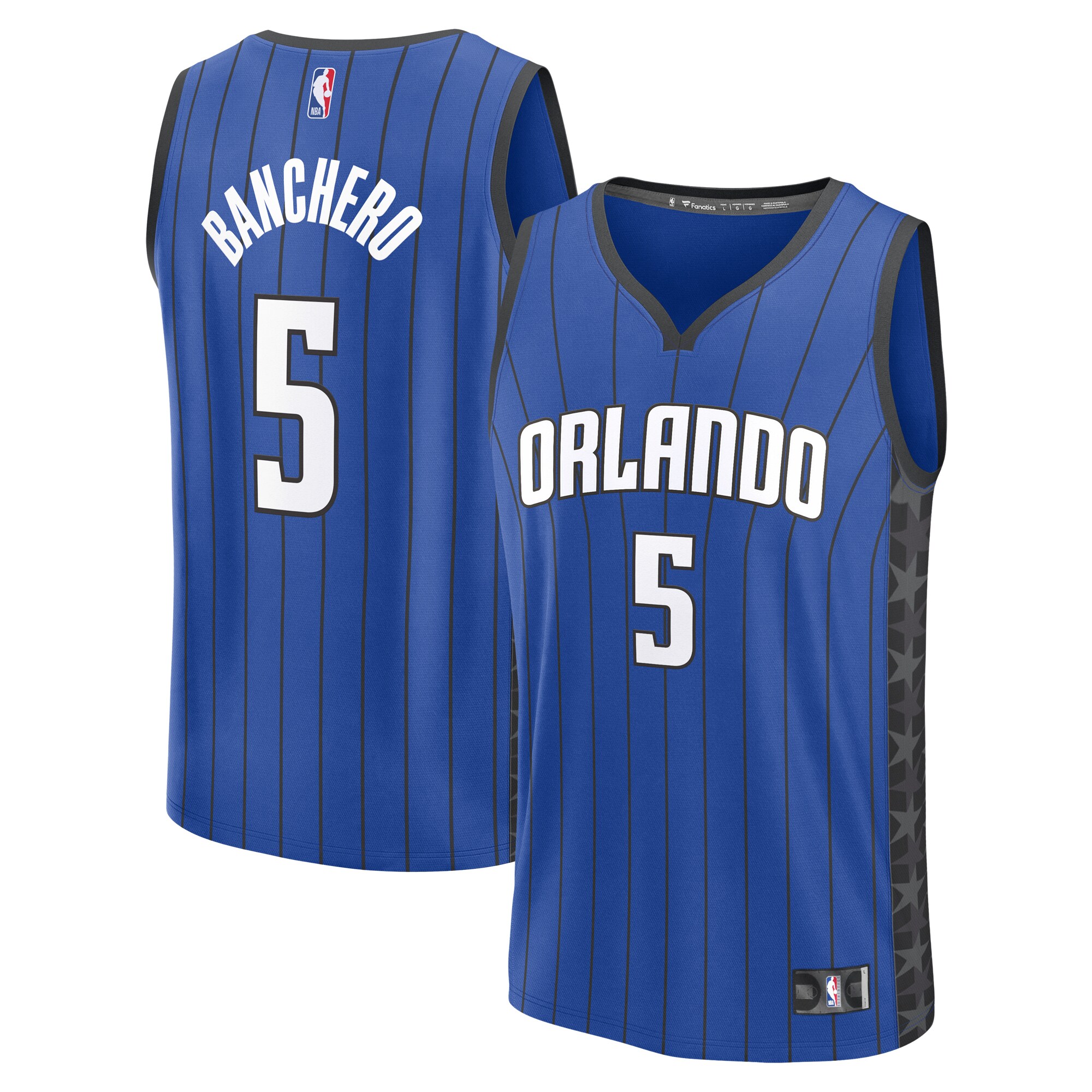 Paolo Banchero Orlando Magic Fanatics Youth Fast Break Replica Player Basketball Jersey - Statement Edition - Blue