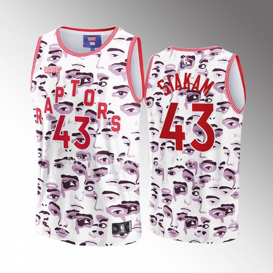 Pascal Siakam 43 Toronto Raptors NBA & KidSuper Studios Unisex Hometown Basketball Jersey - JS397 