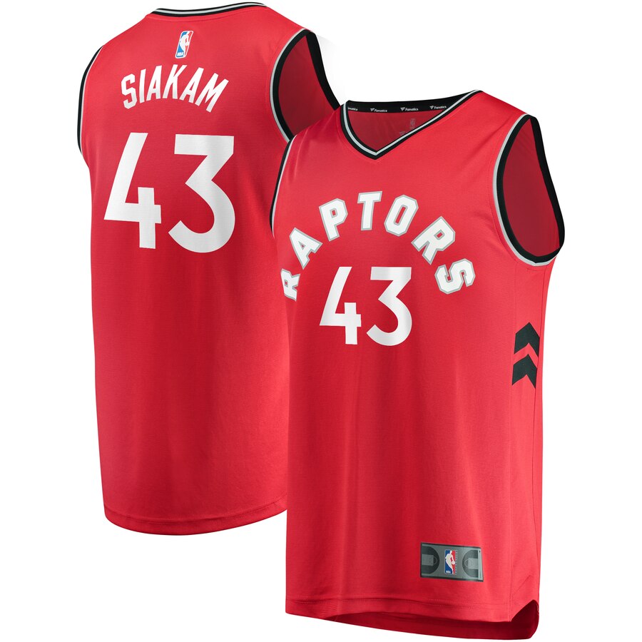 Pascal Siakam Toronto Raptors Fanatics Branded 2019/20 Fast Break Replica Player Basketball Jersey - Icon Edition - Red