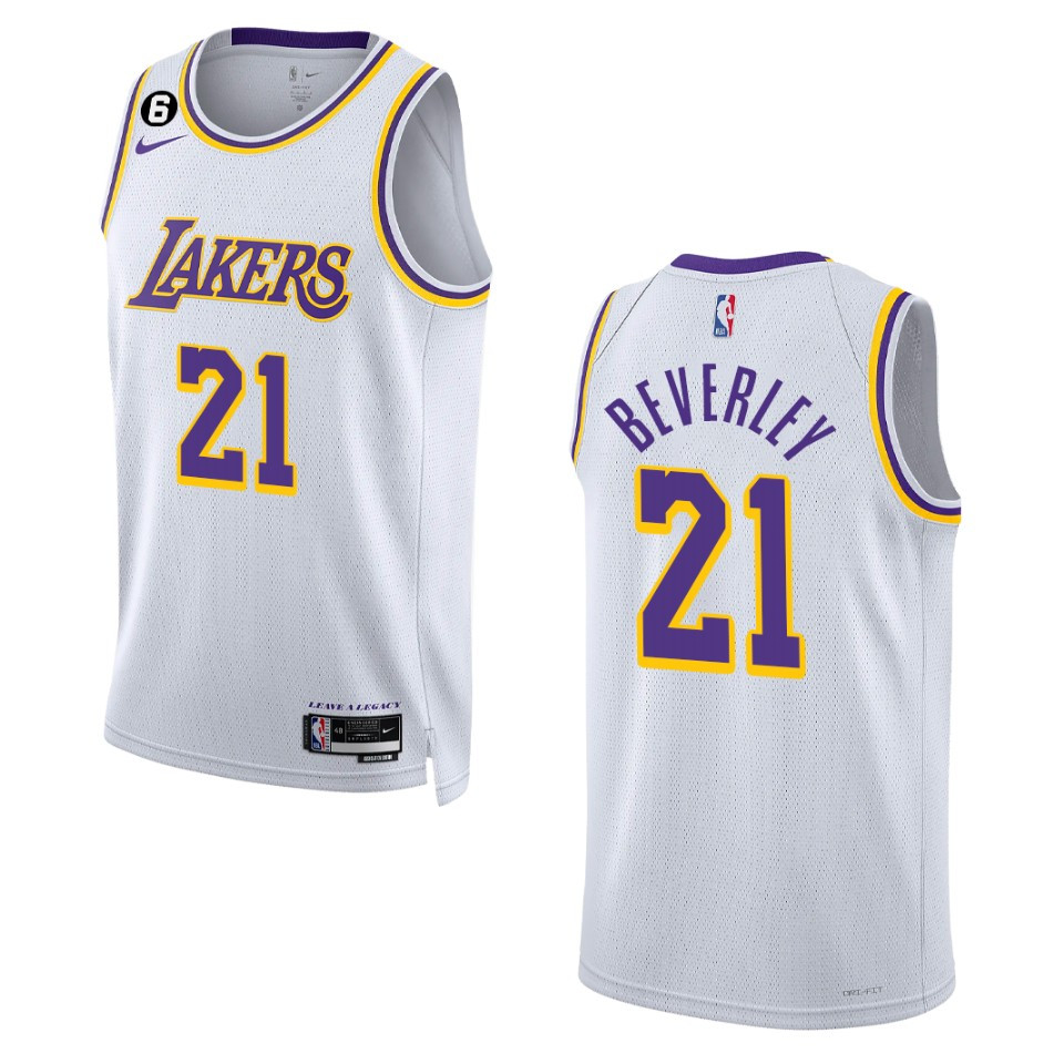 Patrick Beverley Association Edition Los Angeles Lakers 2022-23 White Swingman Basketball Jersey