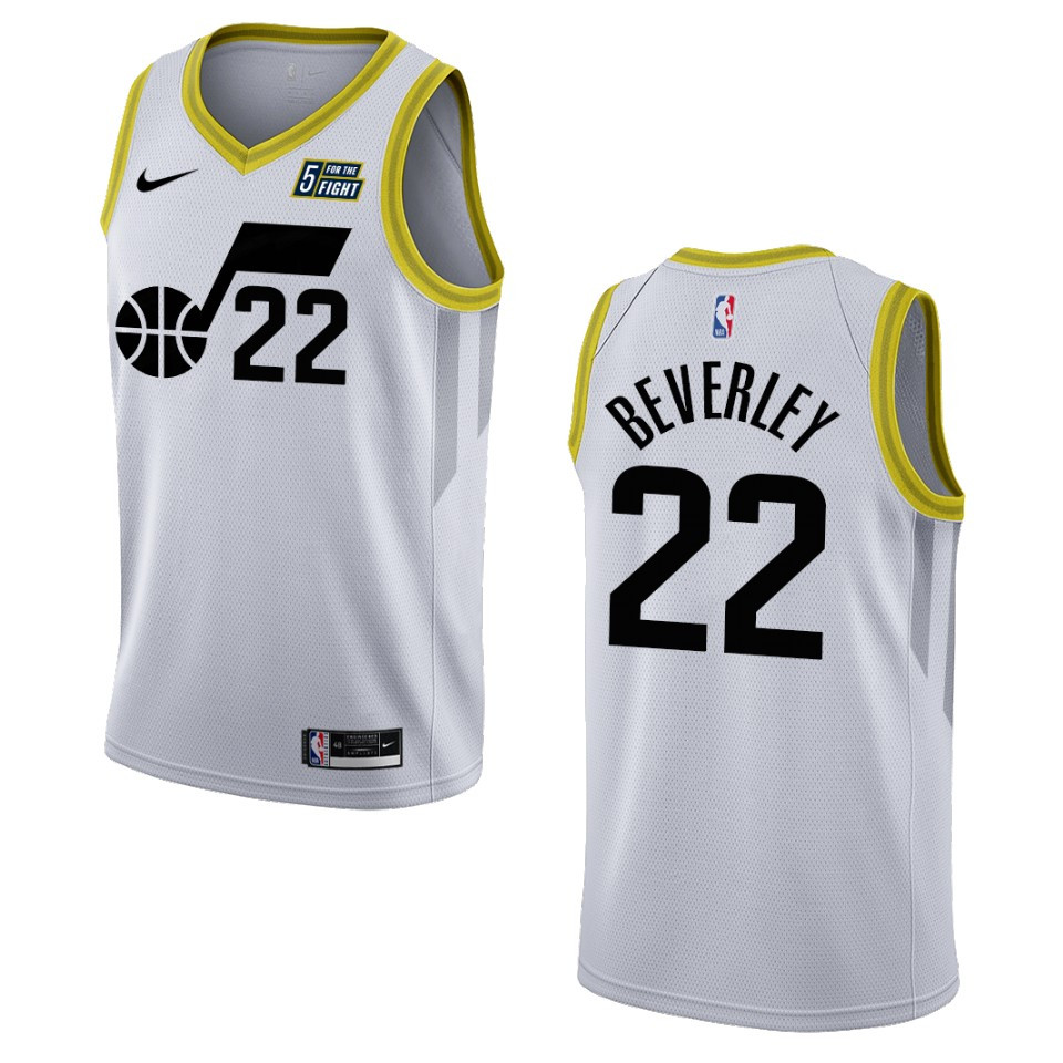 Patrick Beverley White Association Edition 2022-23 Utah Jazz Swingman Basketball Jersey
