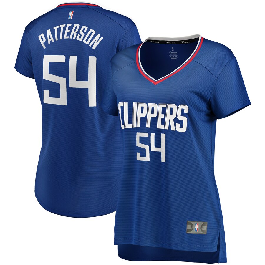 Patrick Patterson La Clippers Fanatics Branded Women's Fast Break Replica Player Basketball Jersey - Icon Edition - Royal