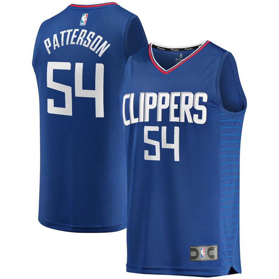 Patrick Patterson La Clippers Fanatics Branded Youth Fast Break Replica Basketball Jersey - Icon Edition - Royal