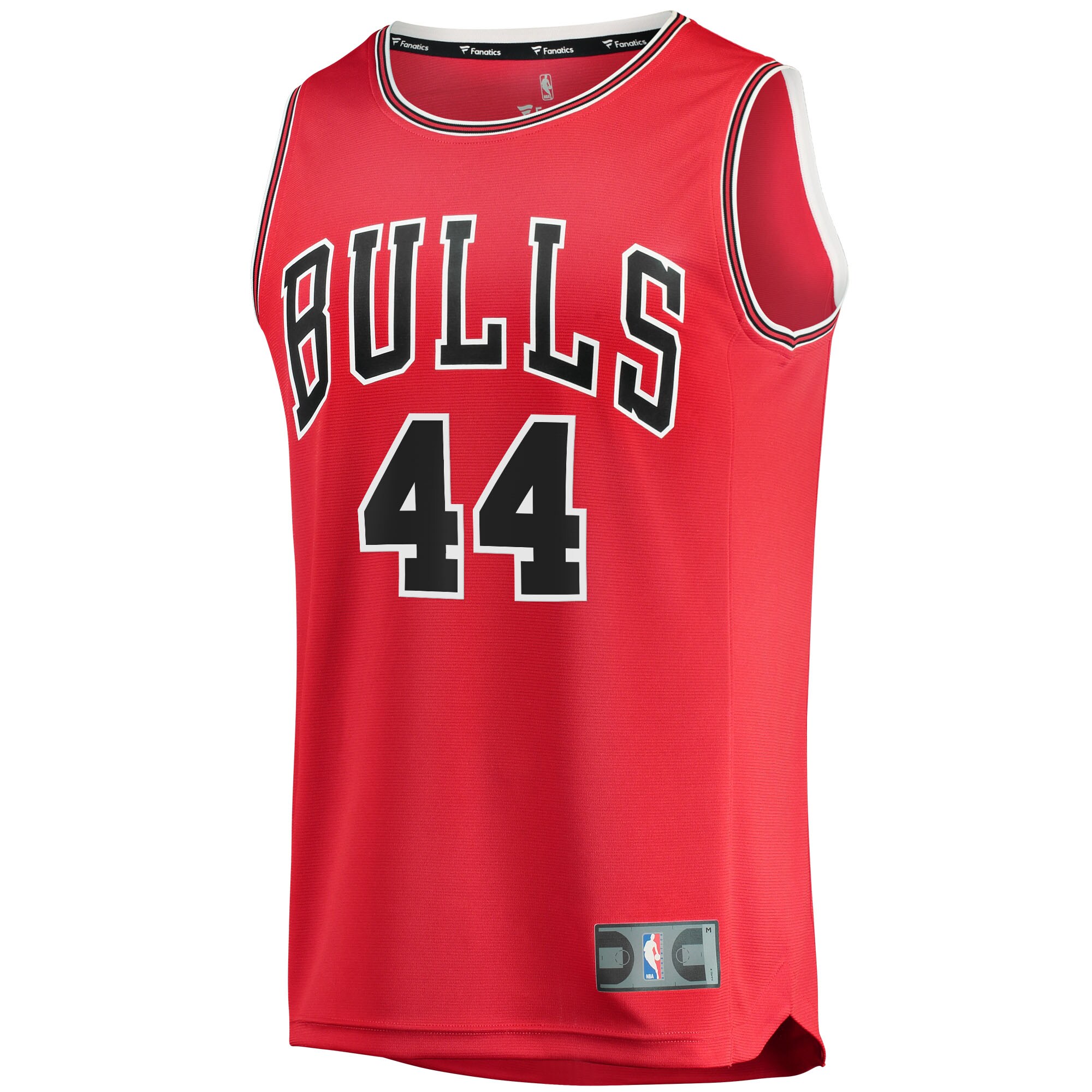 Alternative view of Patrick Williams Chicago Bulls Fanatics Fast Break Replica Basketball Jersey - Icon Edition - Red
