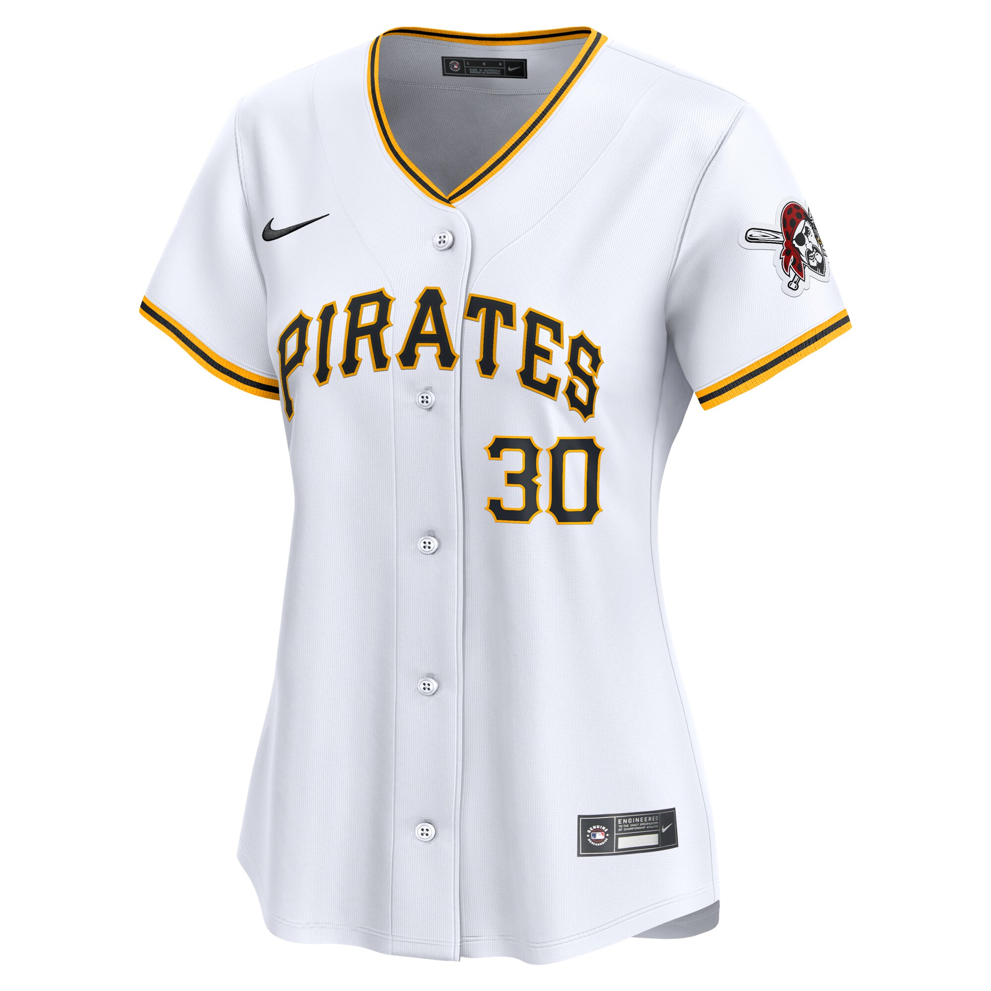 Alternative view of Paul Skenes Pittsburgh Pirates Women's Home Limited Player Baseball Jersey - White