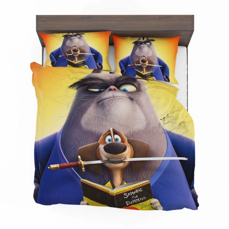 Alternative view of Paws Of Fury The Legend Of Hank Movie Bedding Set - Custom Bedding Set
