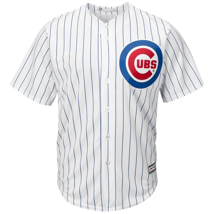 Alternative view of Pedro Strop Chicago Cubs Majestic Home Cool Base Replica Player Baseball Jersey - White