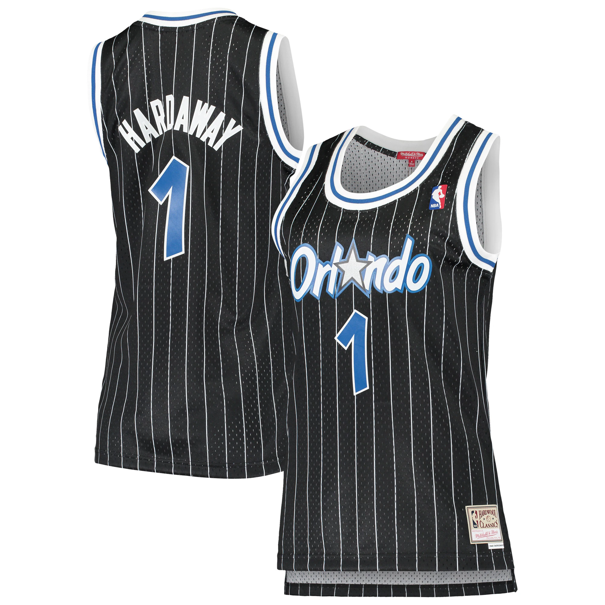 Penny Hardaway Orlando Magic Mitchell & Ness Women’s Black 1994-95 Hardwood Classics Swingman Basketball Jersey – Jsfangear Basketball Jersey Store