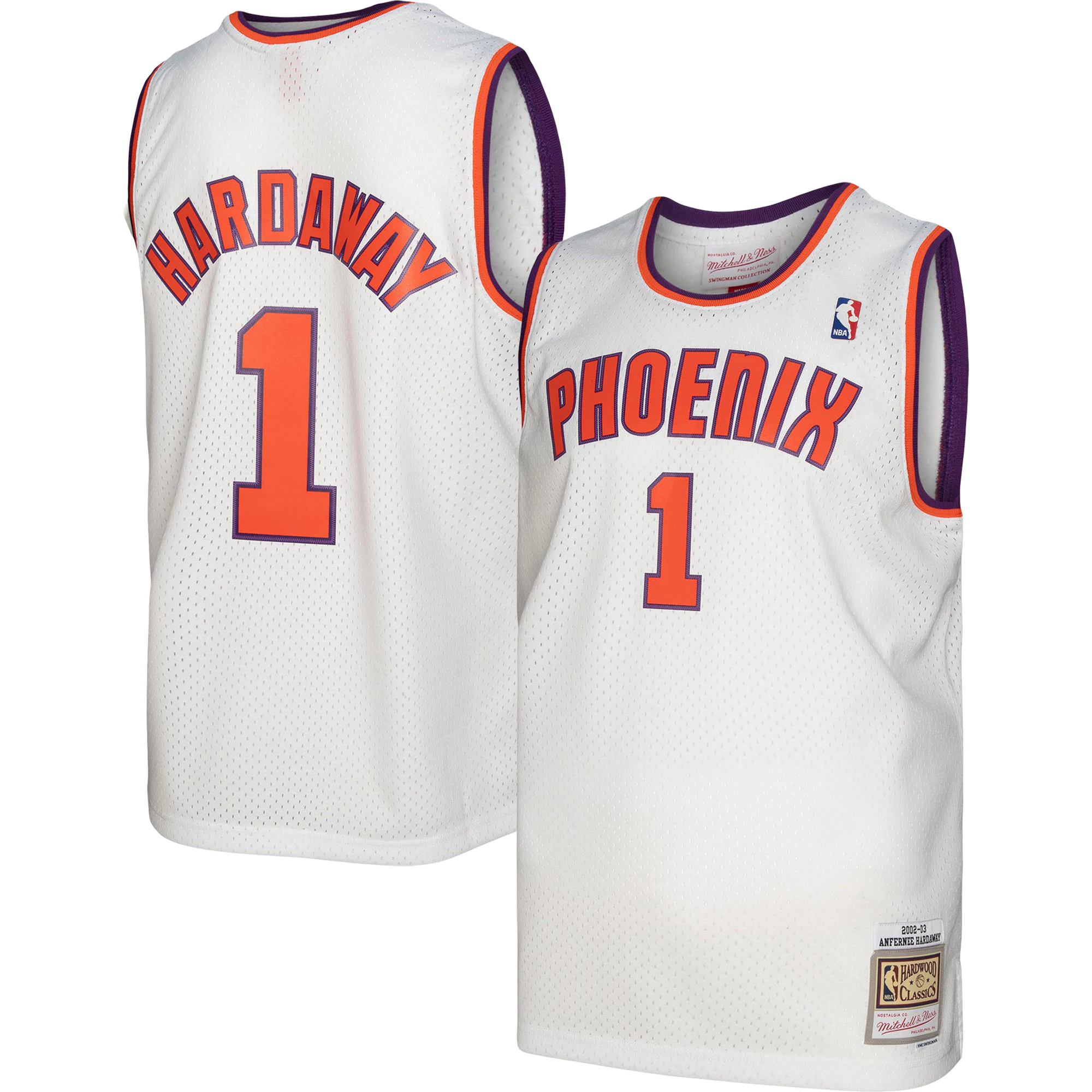 Penny Hardaway Phoenix Suns Mitchell & Ness 2001/02 Hardwood Classics Swingman Basketball Jersey - White