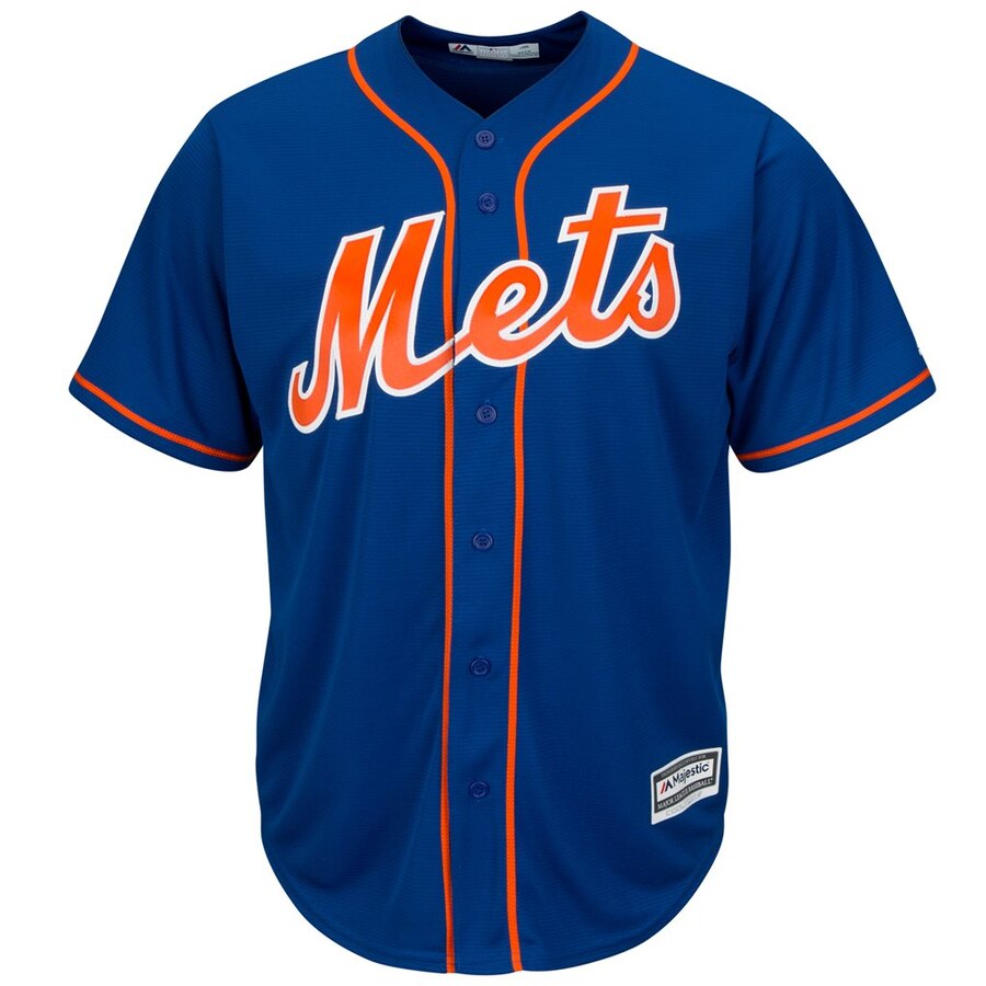 Alternative view of Pete Alonso New York Mets Majestic Big And Tall Cool Base Player Baseball Jersey - Royal