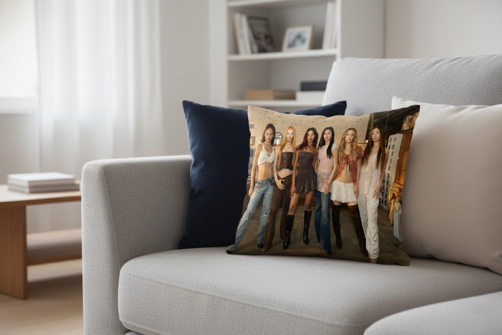 KATSEYE Pillow, Katseye All Member Pillow, Katseye Gnarly Pillow, Gabriela Pillow - Image 3