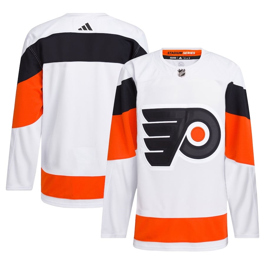 Philadelphia Flyers 2024 Stadium Series Primegreen Men Hockey Jersey - White - JS881 