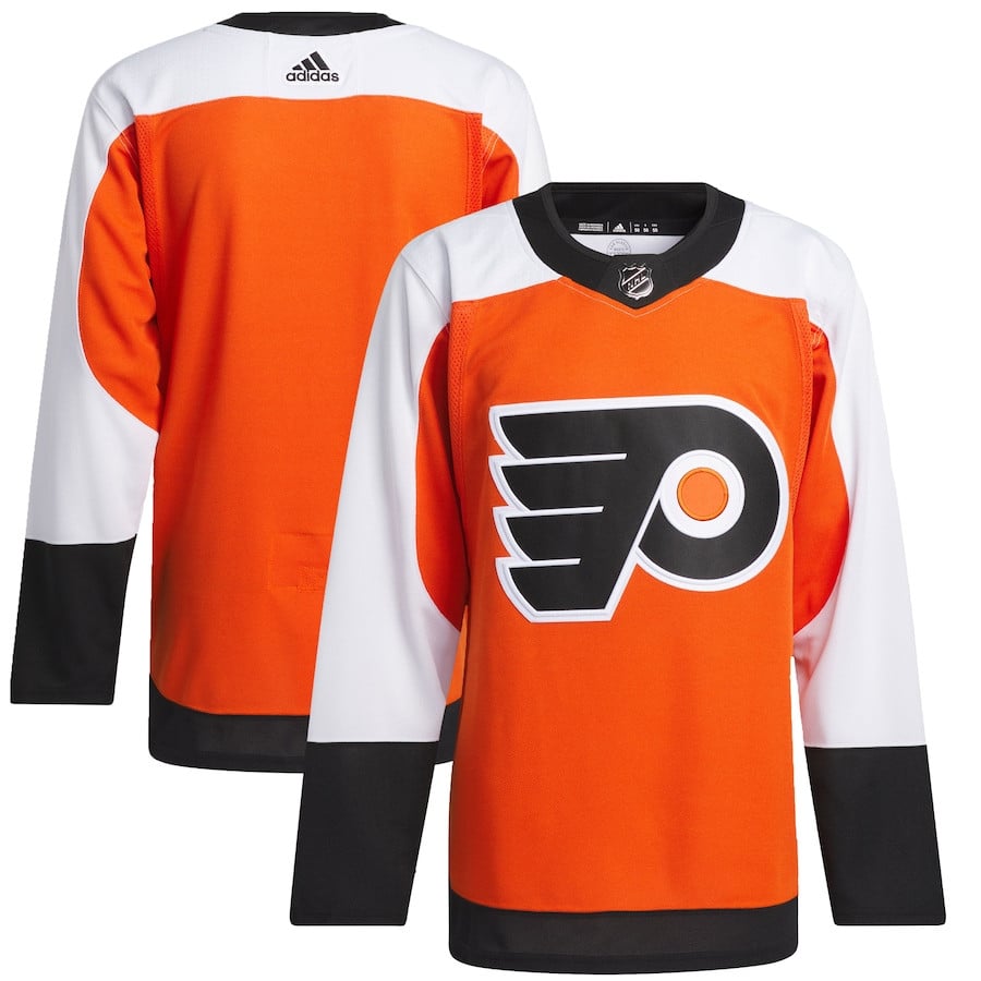 Philadelphia Flyers Home Primegreen Men Hockey Jersey - Burnt Orange - JS900 
