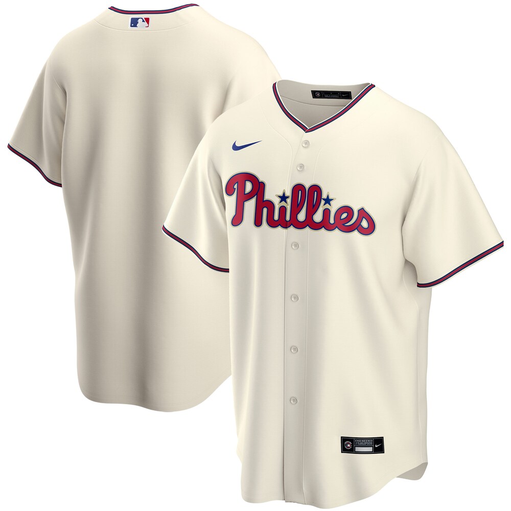 Philadelphia Phillies Alternate 2020 Baseball Jersey - Cream