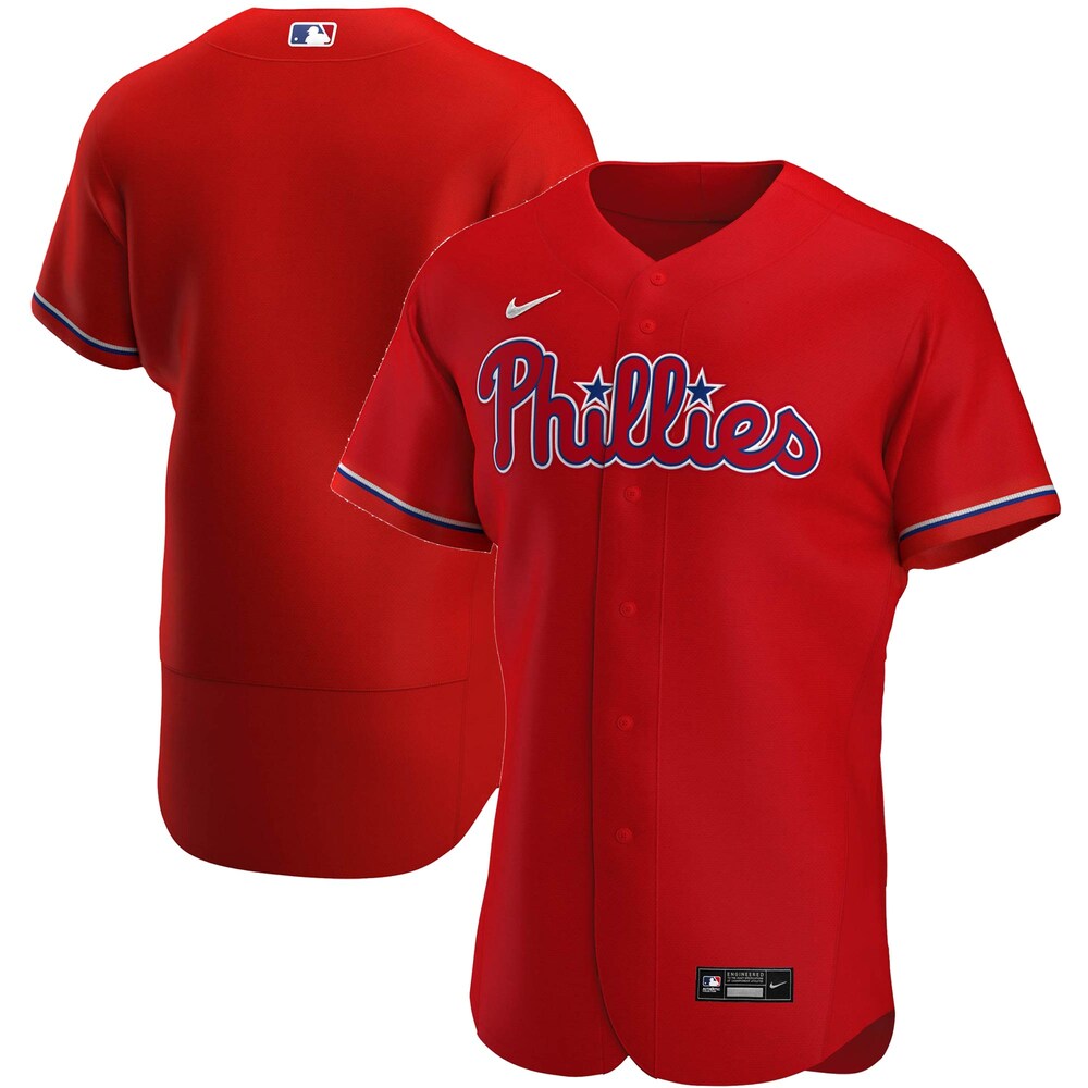 Philadelphia Phillies Alternate 2020 Team Baseball Jersey - Red