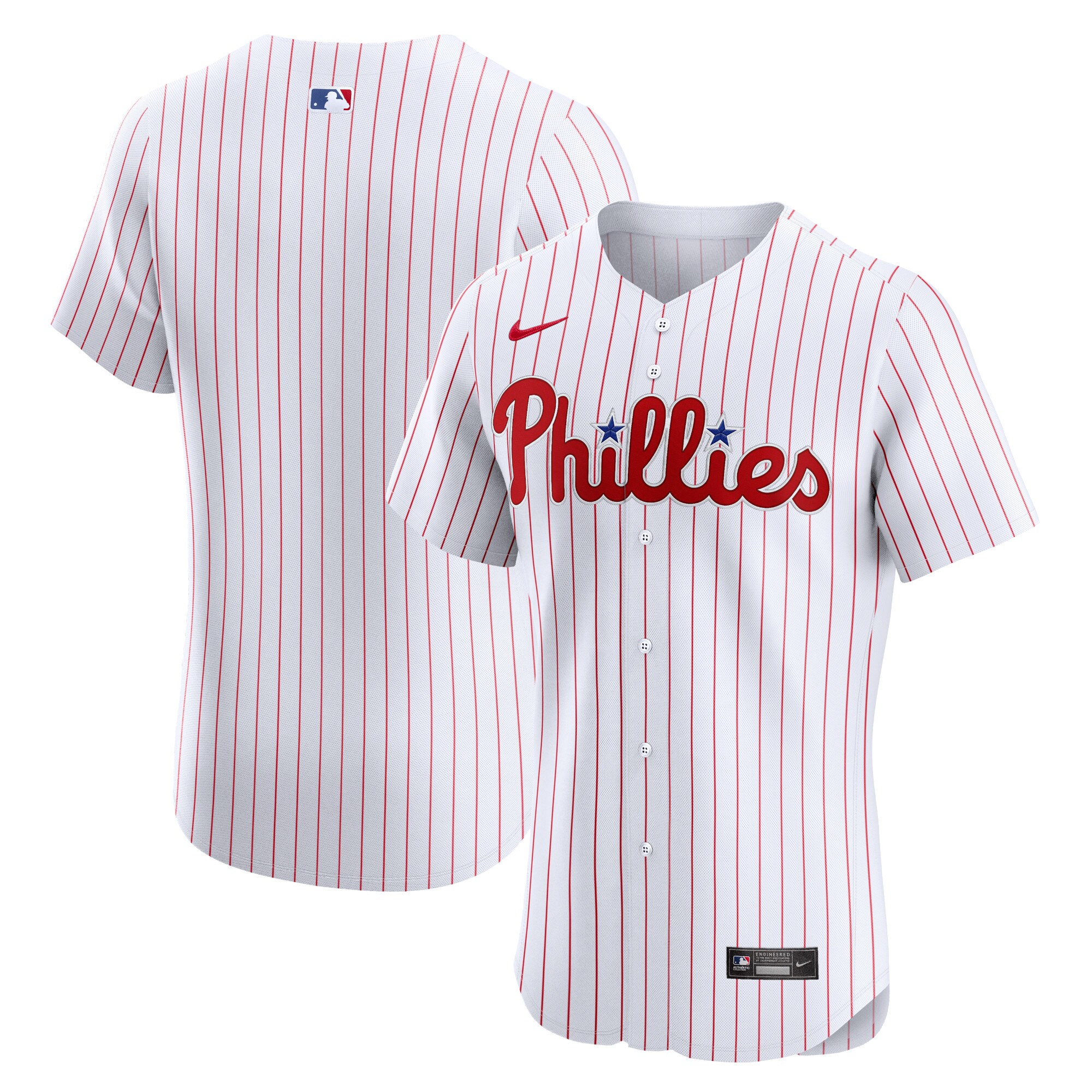 Philadelphia Phillies Home Elite Baseball Jersey - White