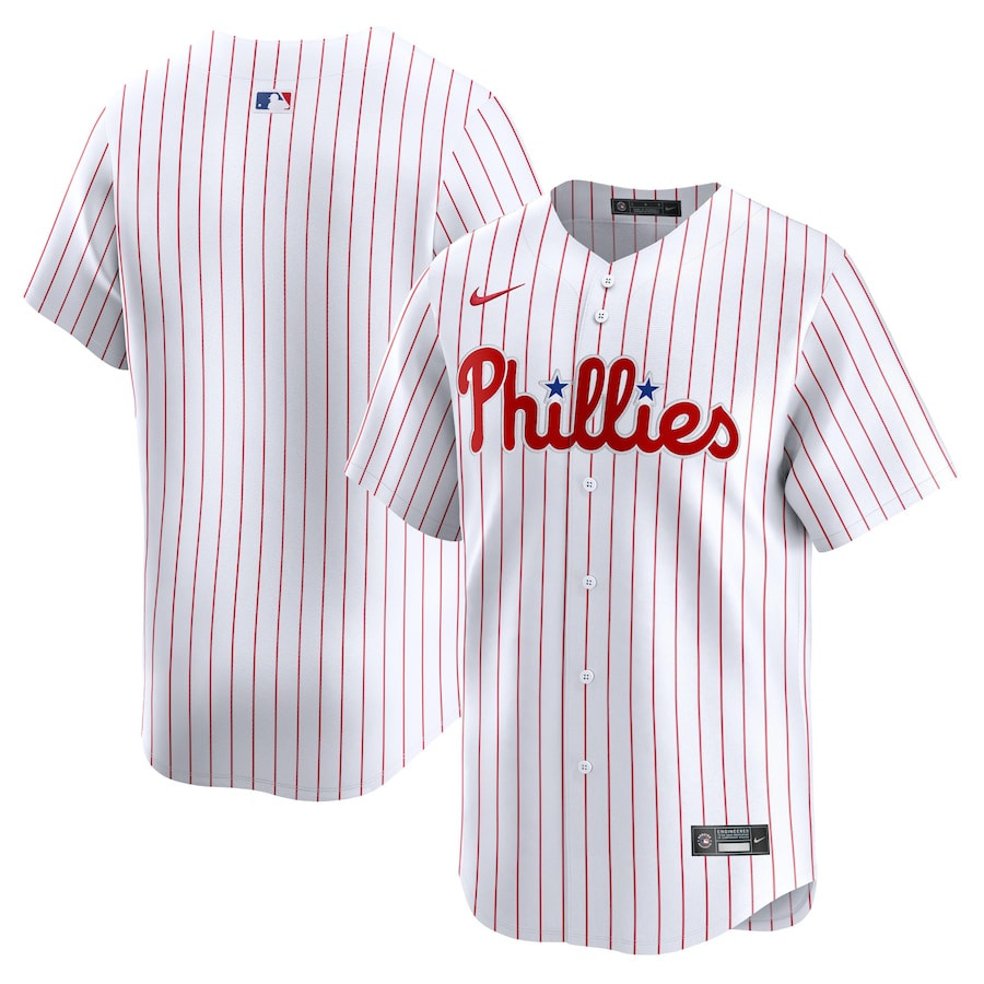 Philadelphia Phillies Home Limited YOUTH Baseball Jersey - White 