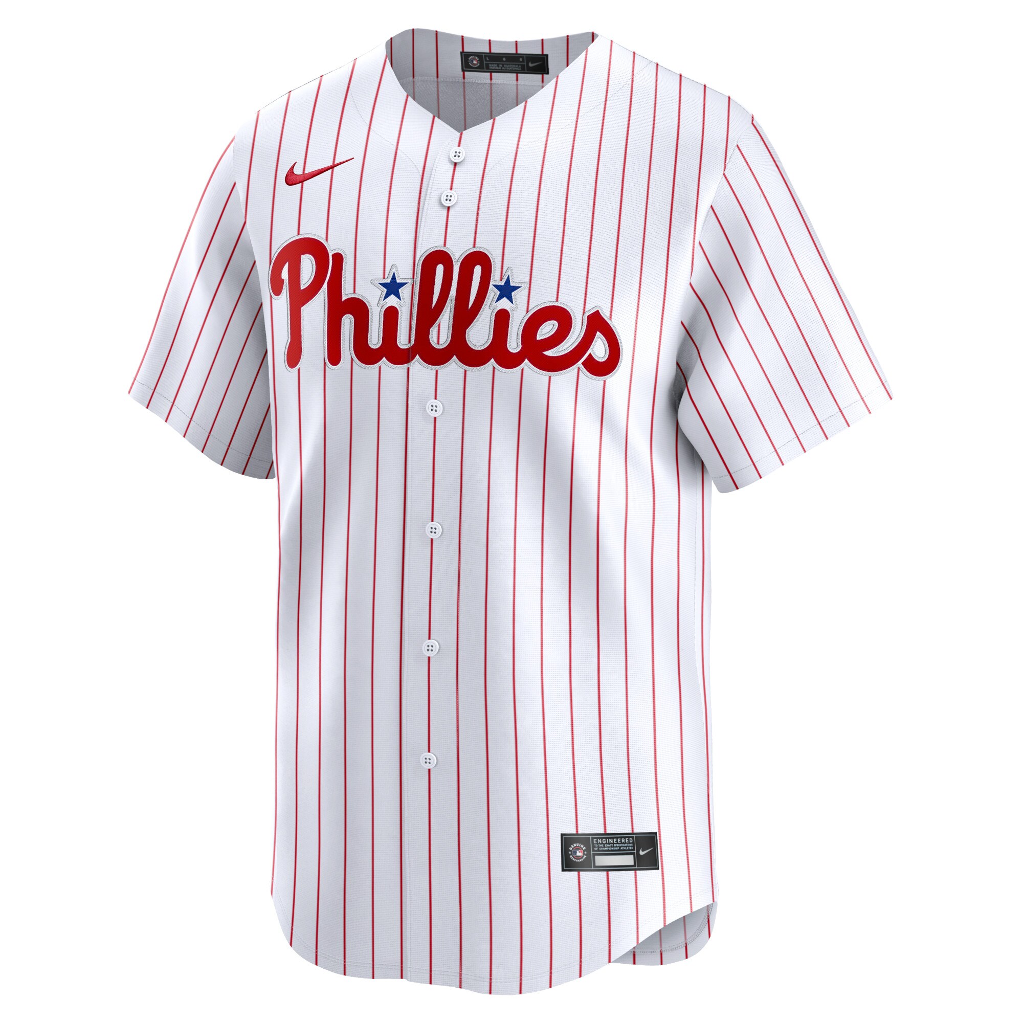 Alternative view of Philadelphia Phillies Youth Home Limited Baseball Jersey - White