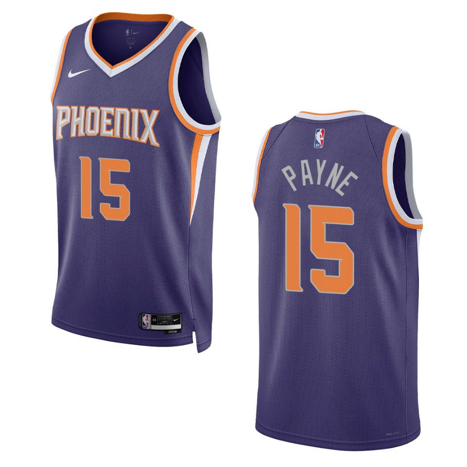 Phoenix Suns Cameron Payne 2022-23 Icon Edition Purple Swingman Basketball Jersey