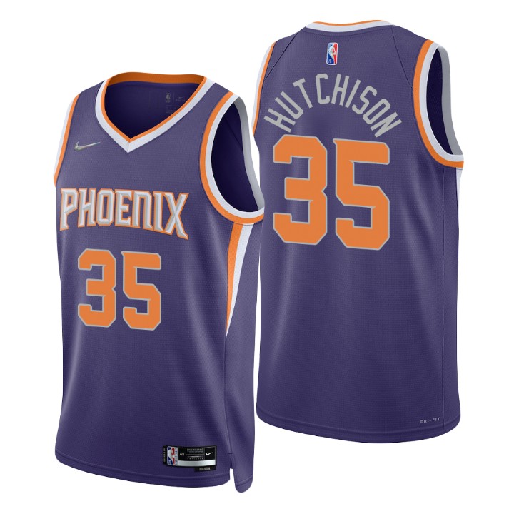 Phoenix Suns Chandler Hutchison 75th Anniversary Diamond Basketball Jersey Icon