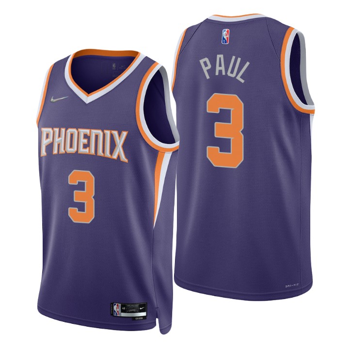 Phoenix Suns Chris Paul 75th Anniversary Diamond Basketball Jersey Icon