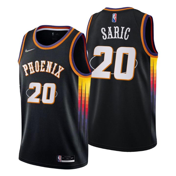 Phoenix Suns Dario Saric 2021-22 Mixtape Edition Basketball Jersey