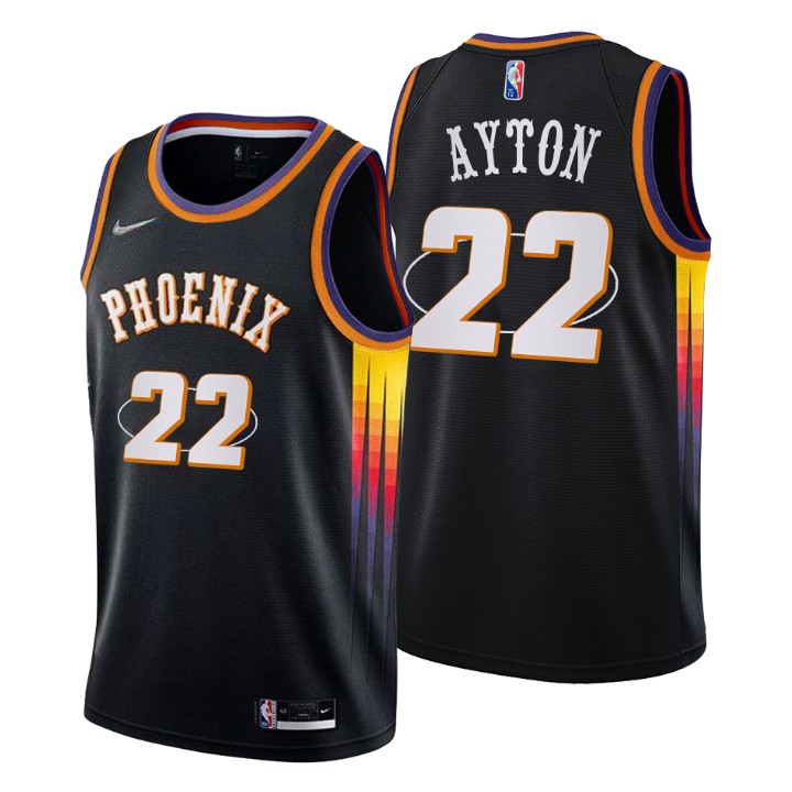 Phoenix Suns Deandre Ayton 2021-22 Mixtape Edition Basketball Jersey