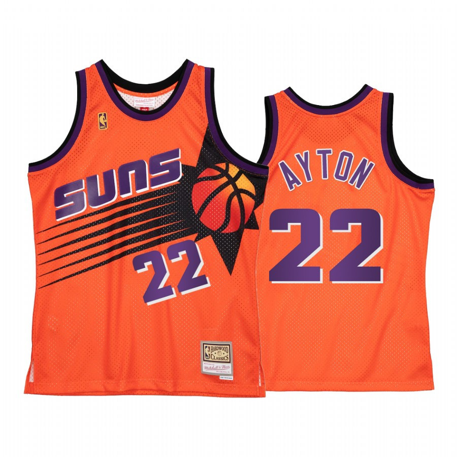 Phoenix Suns Deandre Ayton 22 Orange Reload 2.0 Basketball Jersey - JS639 