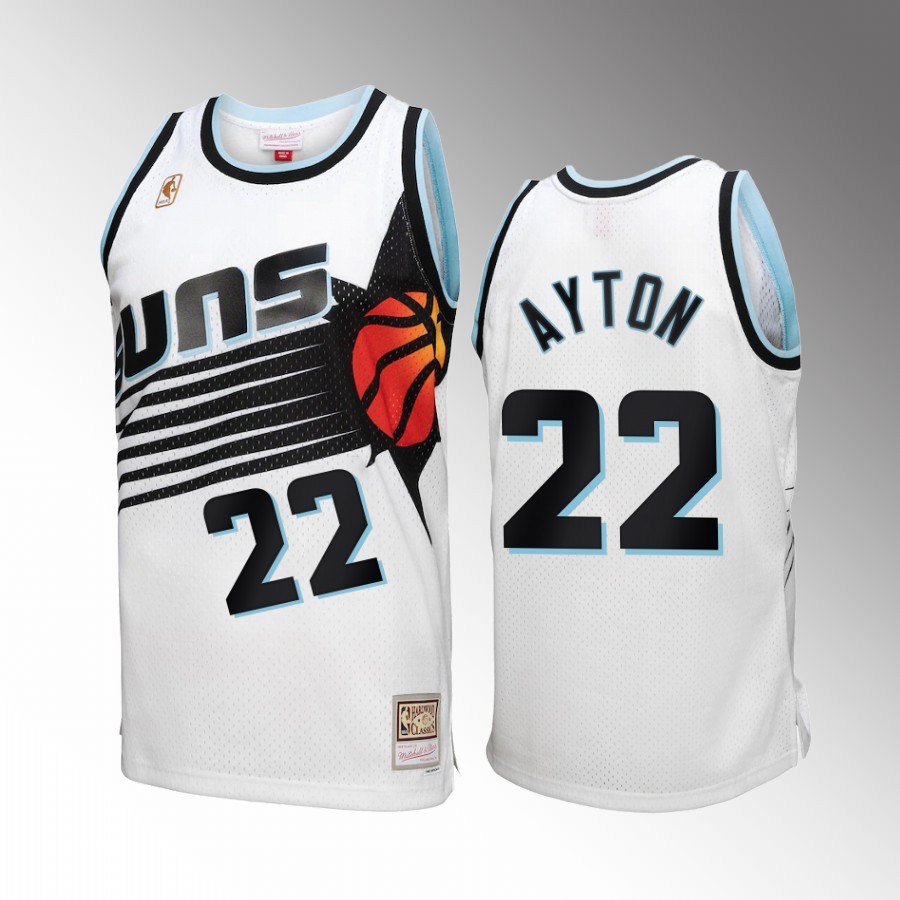 Phoenix Suns Deandre Ayton 22 White Reload 3.0 Men Basketball Jersey Mitchell Ness - JS433 