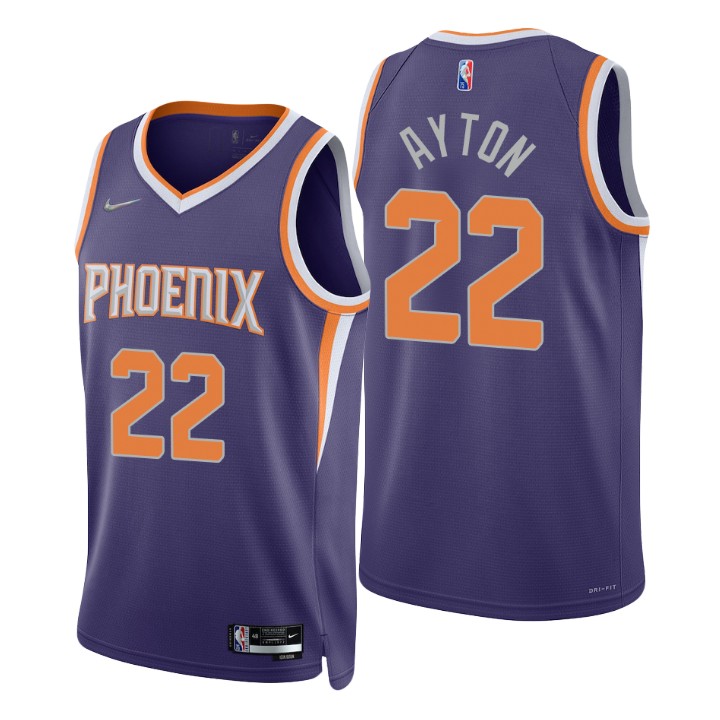 Phoenix Suns Deandre Ayton 75th Anniversary Diamond Basketball Jersey Icon
