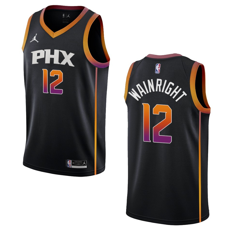 Phoenix Suns Ishmail Wainright 2022-23 Statement Edition Black Swingman Jersey