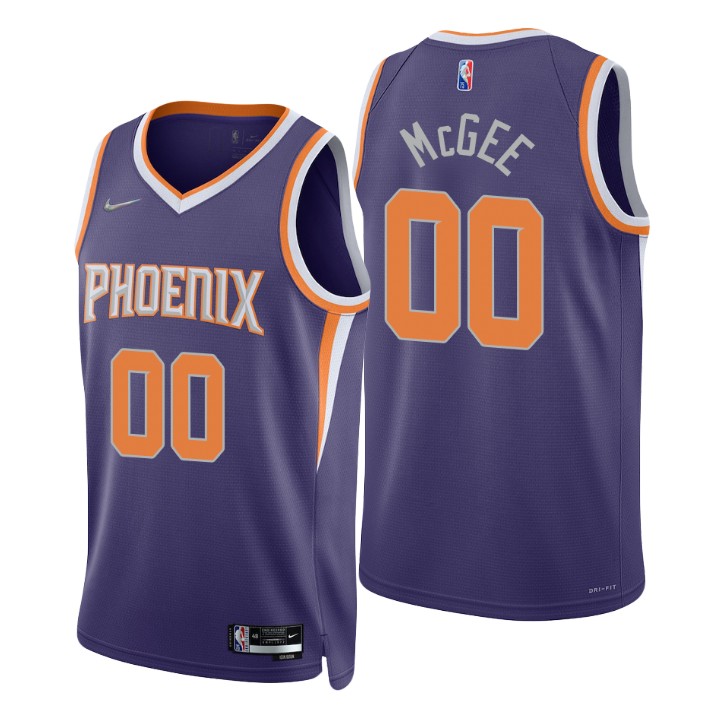 Phoenix Suns Javale Mcgee 75th Anniversary Diamond Basketball Jersey Icon